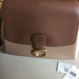 Color Block Shoulder Bag